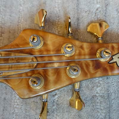 Vadim Custom Deluxe 5 String mid - 90s - Flame Maple image 5