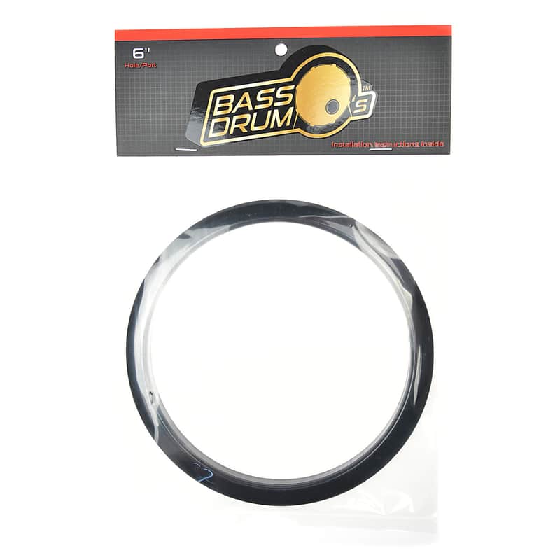 Bass Drum O's HBL6 6" Bass Drum Port Reinforcement Ring image 1