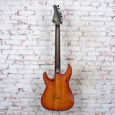Schecter 2022 Exotic Series Sun Valley Super Shredder Ziricote Electric Guitar Natural Satin USED image 9