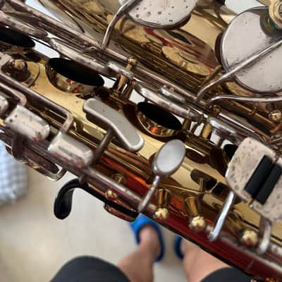 saxo tenor Selmer Super action 80 serie II 1988 - bicolor image 3