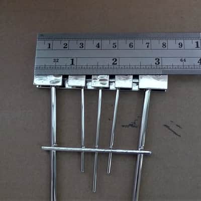 Genuine Hofner Chrome Tailpiece for Beatle Bass Guitar HCT-500/1 HCT500/1 Contemporary image 6