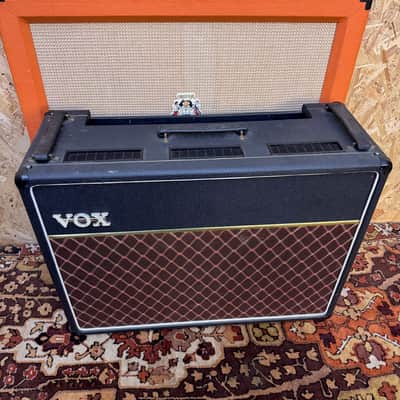 Vintage 1970s Vox AC30 2x12 Guitar Combo Amplifier EMPTY Unloaded Box image 4