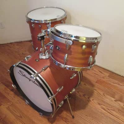 Slingerland Vintage Drum Kit, Jazz Sizes, Custom Features, Immaculate Set! image 3