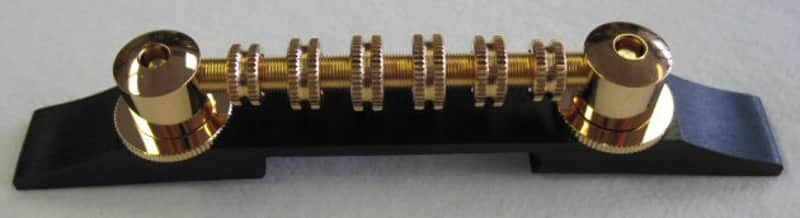 Gretsch Bridge Assembly Space Control Gold with Base
