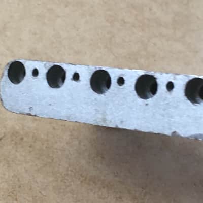 Vintage Fender Lefty Tremolo Fender Strat Block Natural Heavy Relic 56mm 2 3/16” image 17