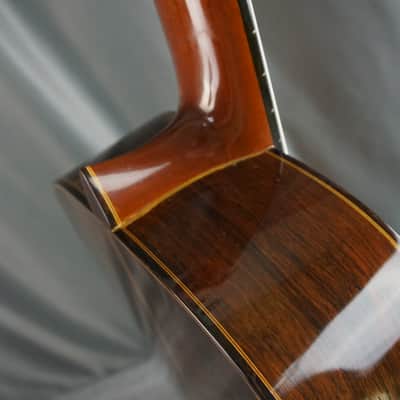 El Mesmre S-1976 Japan Classical Guitar w/ Hard Case Rare Solid Woods image 21