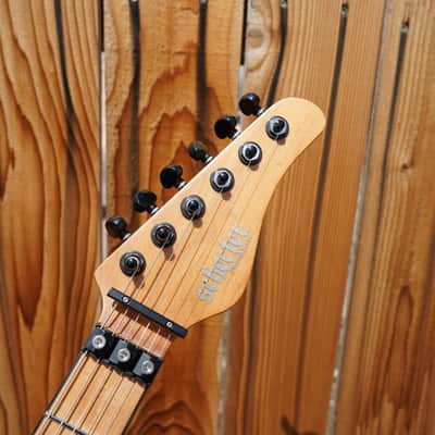 Schecter Diamond Series PROTOTYPE SVSS Exotic-FR - Natural/Quilt Top 6-String Electric Guitar (2023) image 7