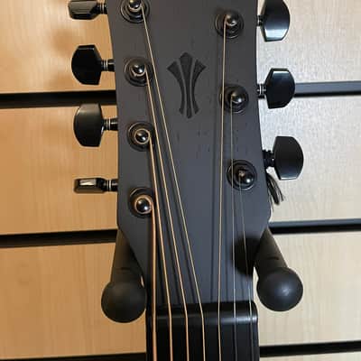 Ibanez AEG721-BOT 7-String Black Out Acoustic Guitar Made in Indonesia image 9