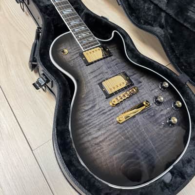 Gibson Les Paul Supreme Electric Guitar - Trans Ebony Burst #0206 image 14
