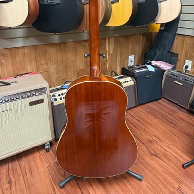 Epiphone FT-79 AN Inspired by Texan Reissue Acoustic Electric Guitar -2009 - Antique Natural w/hard case image 13