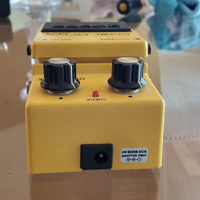 Boss OD-1 Over Drive (Black Label) 1989 - Yellow image 3