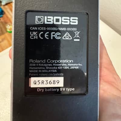 Boss TU-3 Chromatic Tuner 2009 - Present - White image 5