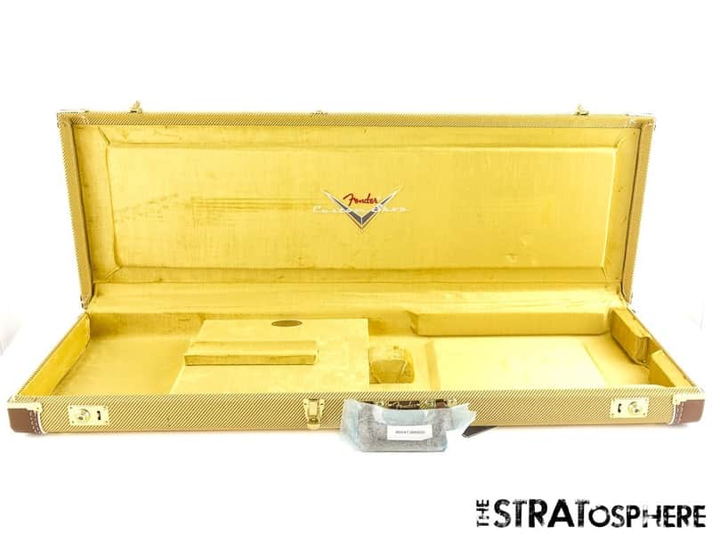 USA Fender CUSTOM SHOP Strat Tele Tweed G&G HARDSHELL CASE, 58 C/R Strat TCP image 1