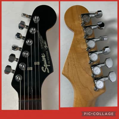Vintage 1986 Squier Contemporary Fender Stratocaster Electric Guitar Red Japan image 24