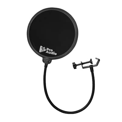 Samson Q2U Handheld Dynamic XLR/USB Microphone Bundle with Boom Arm, Shock Mount, and Pop Filter image 13