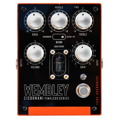 Cicognani Timeless Series Wembley Tube Overdrive + Signal Boost "Brown Sound Old Style Tone" image 1