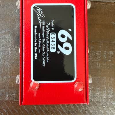 Fulltone '69 MkII Germanium Fuzz Pedal – Excellent Condition (Serial #08438) image 2