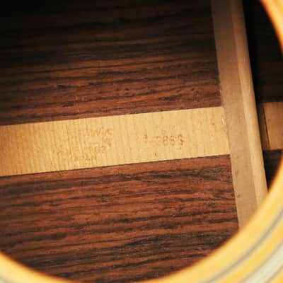 1977 Takamine F366S Jumbo Acoustic Guitar - Rare Lawsuit Era Guild Copy, Nice Example with TKL Case! image 23