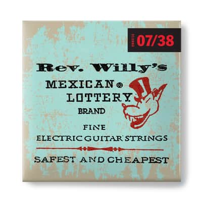 Dunlop RWN0738 Rev. Willie, Extra Light Set/6 image 3