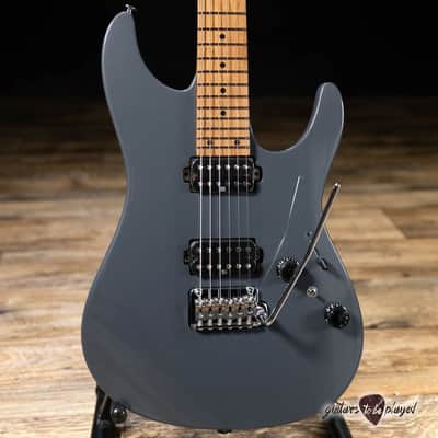 Ibanez AZ2402 Prestige HH Roasted Maple Neck Guitar w/ Case – Gray Metallic image 2