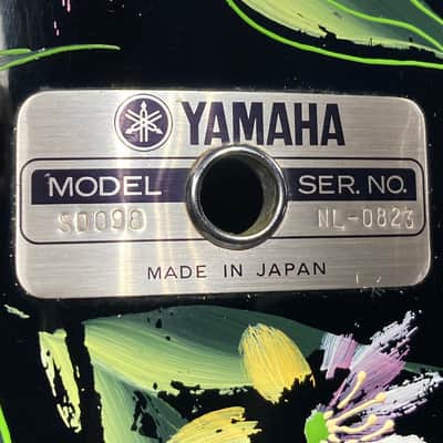Yamaha - 8x14" SD980 Vintage MIJ Recording Custom, Hand-Painted Snare Drum, Immaculate! 1980s image 2