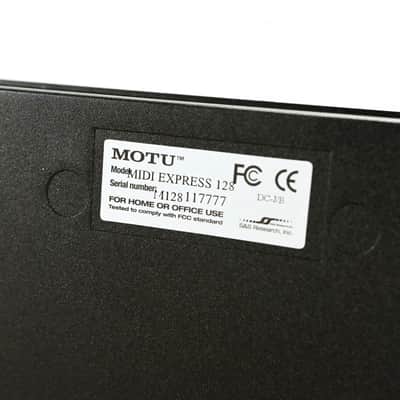 MOTU Midi Express 128 8x8 USB MIDI Interface CG0121Y image 10