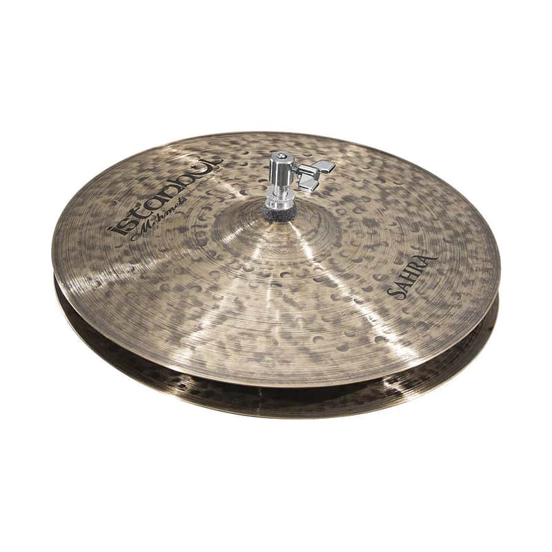 Istanbul Mehmet Sahra 15" Hi Hats T-1146g B-1266g w/ video demo of actual cymbal for sale image 1