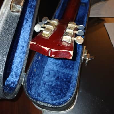 Vintage 1970s Granada W-65 Hummingbird Copy Acoustic Guitar PROJECT Japan Fender Hard Case image 8