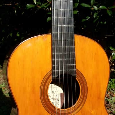Masaru Kohno (河釁 賢) Classical Guitar 1965 Vintage Japanese Custom Handmade With Original Hard Case image 4