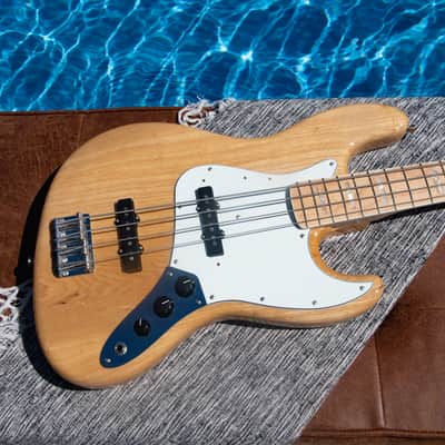 2023 Fender Heritage '70s Jazz Bass - Natural - Made in Japan - Premium Ash Body - Pro Set Up w Perfect Frets/Action/Intonation! image 8
