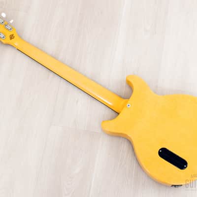 1995 Gibson Custom Shop Historic 1958 Les Paul Junior Double Cut TV Yellow w/ Case image 12