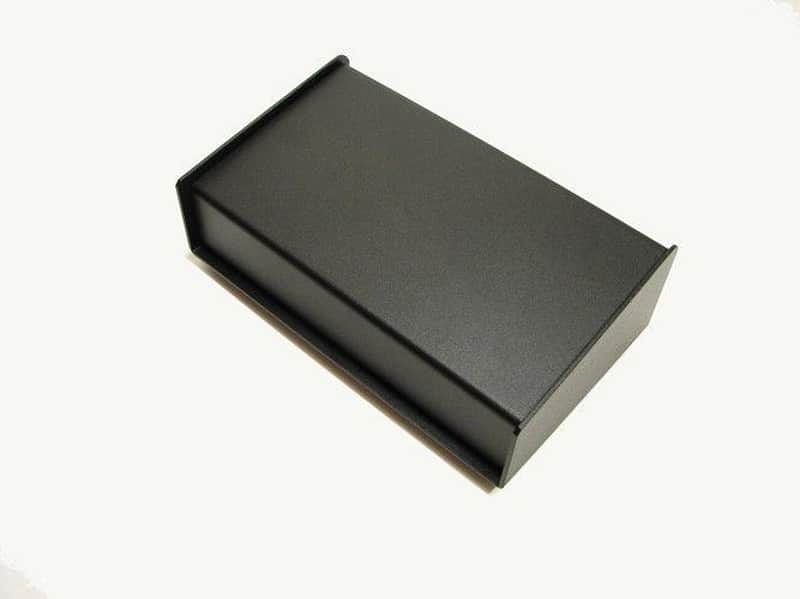 PROCRAFT PBK2-BK Slanted Stomp Box - 14 Ga Steel 4-1/16" x 6-15/16" x 2-5/32" image 1