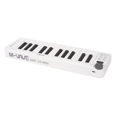 M-vave SMK-25 mini 25 Keys MIDI Keyboard USB/Wireless Connection,price include the import duty for US buyer image 3