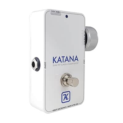 Keeley Katana Clean Boost V2 Limited Edition - Throwback White - FREE SHIPPING TO THE USA image 3