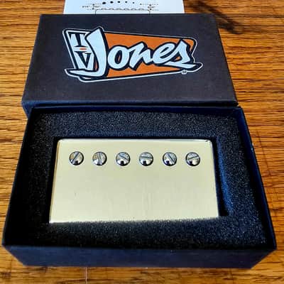 TV Jones Starwood Humbucker Neck Pickup - Chrome Cover image 1