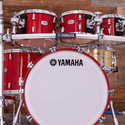 YAMAHA PHOENIX PHX 6 PIECE DRUM KIT, TEXTURED RED GARNET image 10