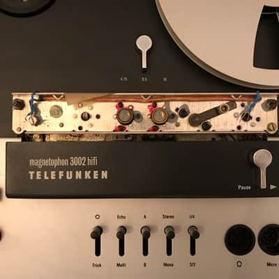 ! TELEFUNKEN magnetophon 3002 M hifi - reel to reel tape recorder - vintage - Made in Germany ! image 7
