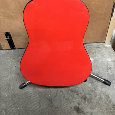 Martin Smith W-34-RD-PK 34 inch 1/2 Size Classical Guitar - Red #465 image 10