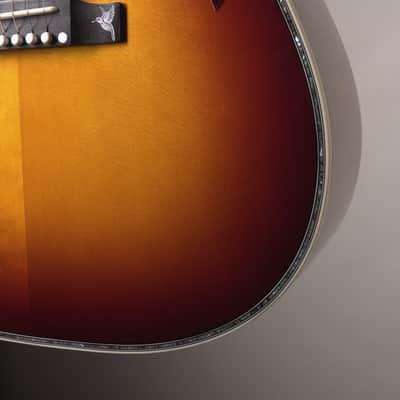 Gibson Custom Shop "Made to Measure" Hummingbird Custom Koa Acoustic Guitar - Autumnburst, incl. OHSC image 10