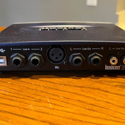 Lexicon Alpha USB Audio Interface 2010s - Blue image 4