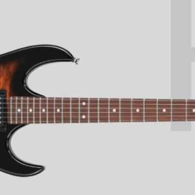 Ibanez Gio GRX70QASB Sunburst image 2