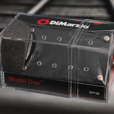 DiMarzio DP120BK Model One Bass Humbucker - Black image 1