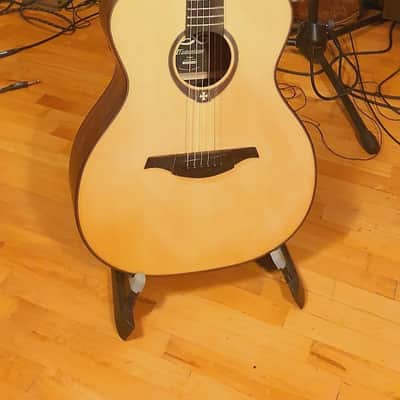 LAG Tramontane series OM T500A Natural Finish Acoustic, Solid Sitka Spruce Top image 1