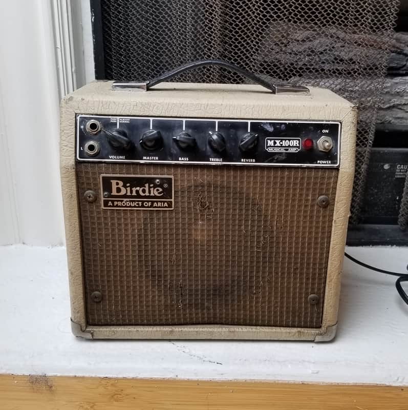 Aria Birdie MX-100R Mini Mesa 1x8 Amplifier w Reverb 1980 image 1