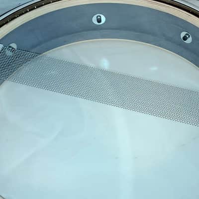 MARTIAL PERCUSSION Custom Maple Piccolo Snare Drum  w/ rings 2023 - Satin Red Burst image 10