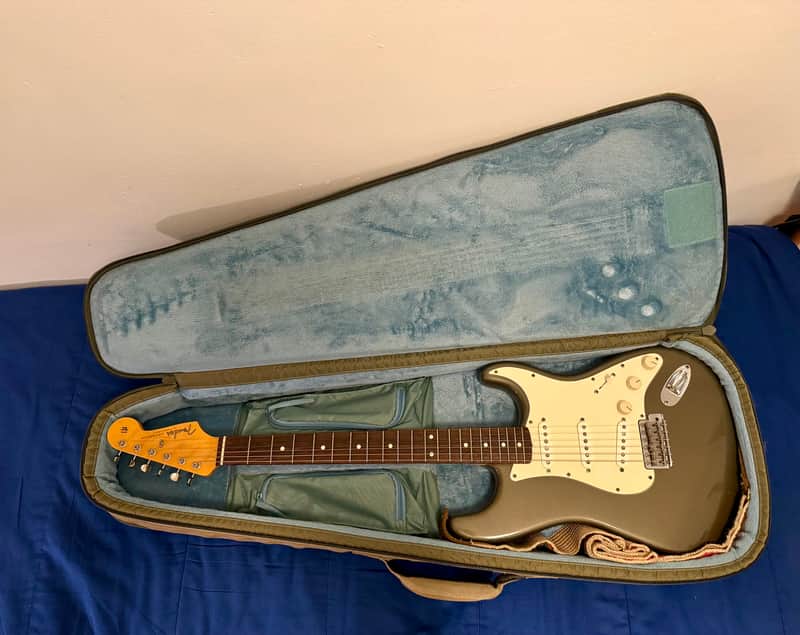 Fender John Mayer stratocaster - Cypress Mica Bild 1