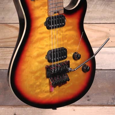 IMC Exclusive EVH Wolfgang WG Standard QM Electric Guitar 3-Color Sunburst w/ FU-Tones Upgrade image 2