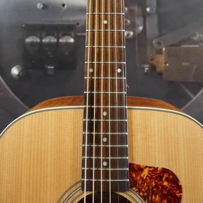 Guild Westerly Collection D-240E Flamed Mahogany w/ Gig Bag image 3