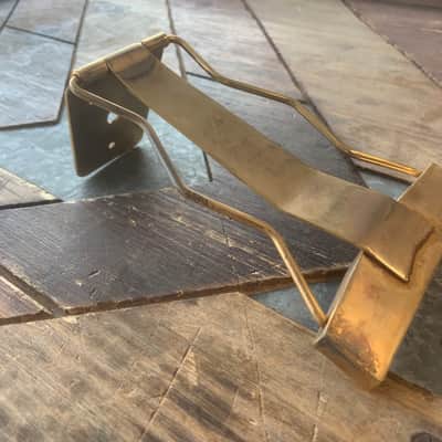 Real Life Relics Kluson Aged Gold Archtop Trapeze Tailpiece Ornate Gibson ES 175    [BF3] image 6