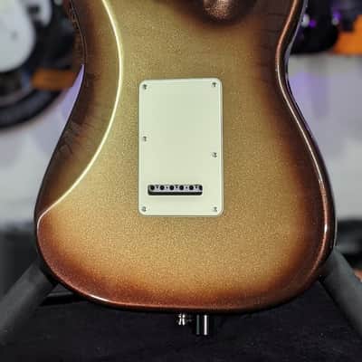 Fender American Ultra Stratocaster Left-handed - Mocha Burst Maple Fingerboard! 920 FREE PLEK! image 8